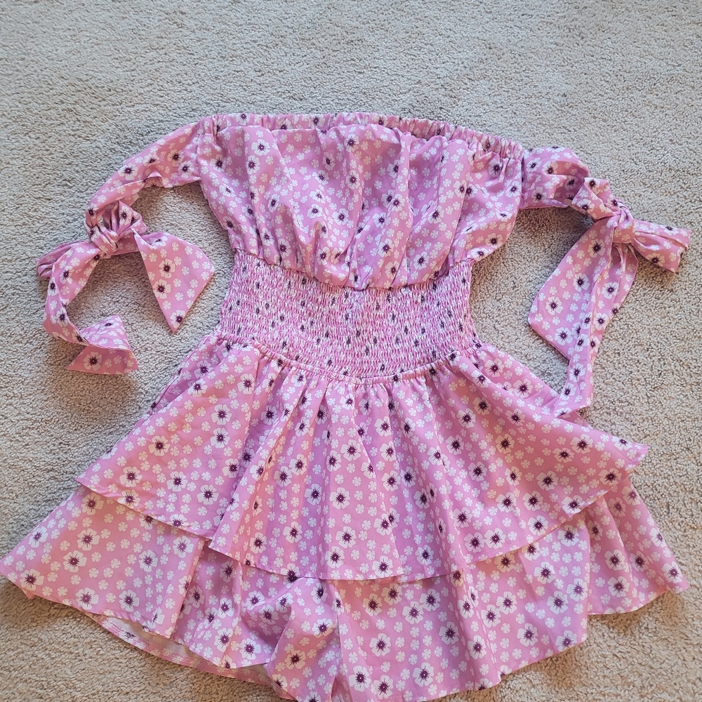 Off should romper dress